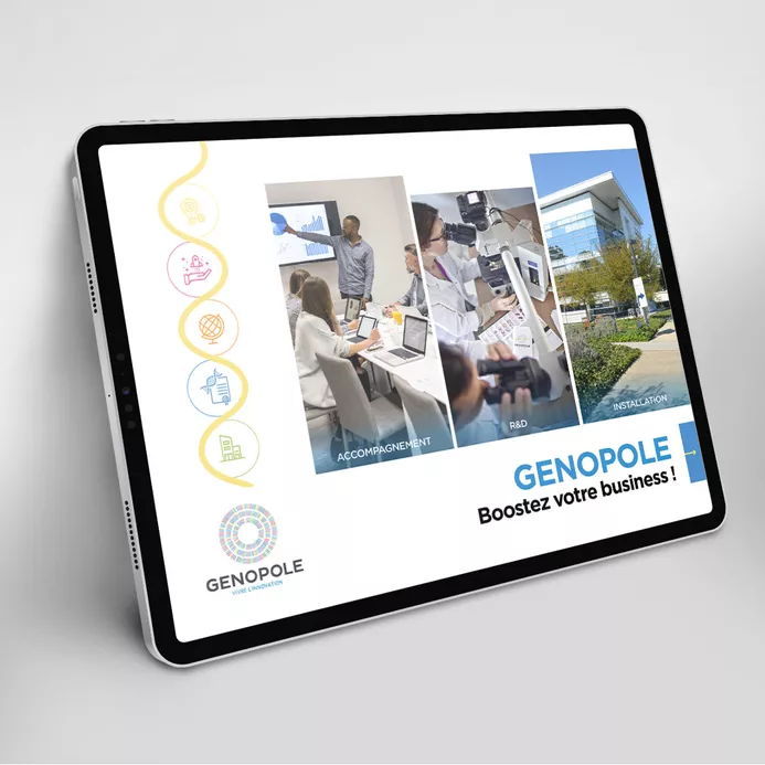 Genopole, présentation digitale