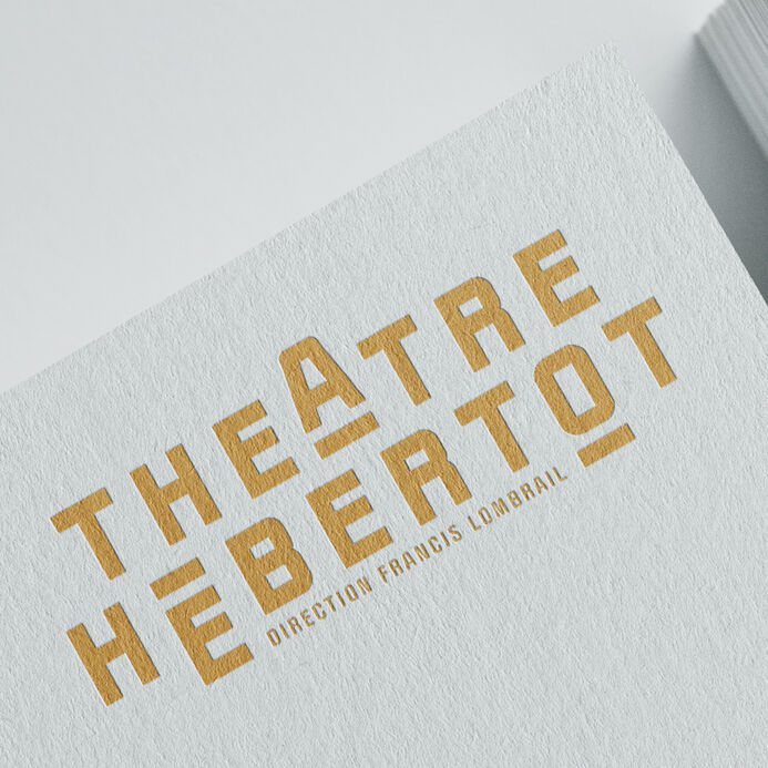 Charte graphique du théâtre Hébertot
