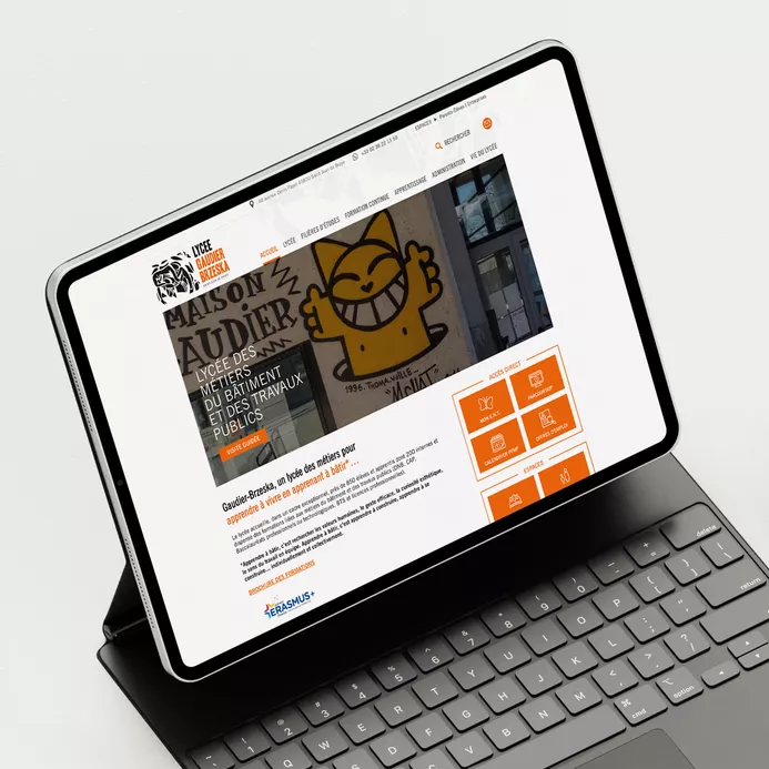 Site internet Gaudier Brzeska