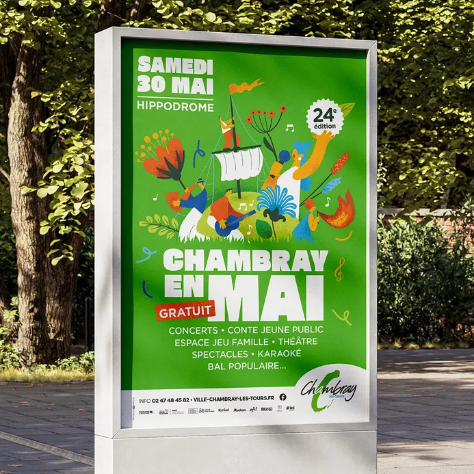 affiche chambray en mai 2026