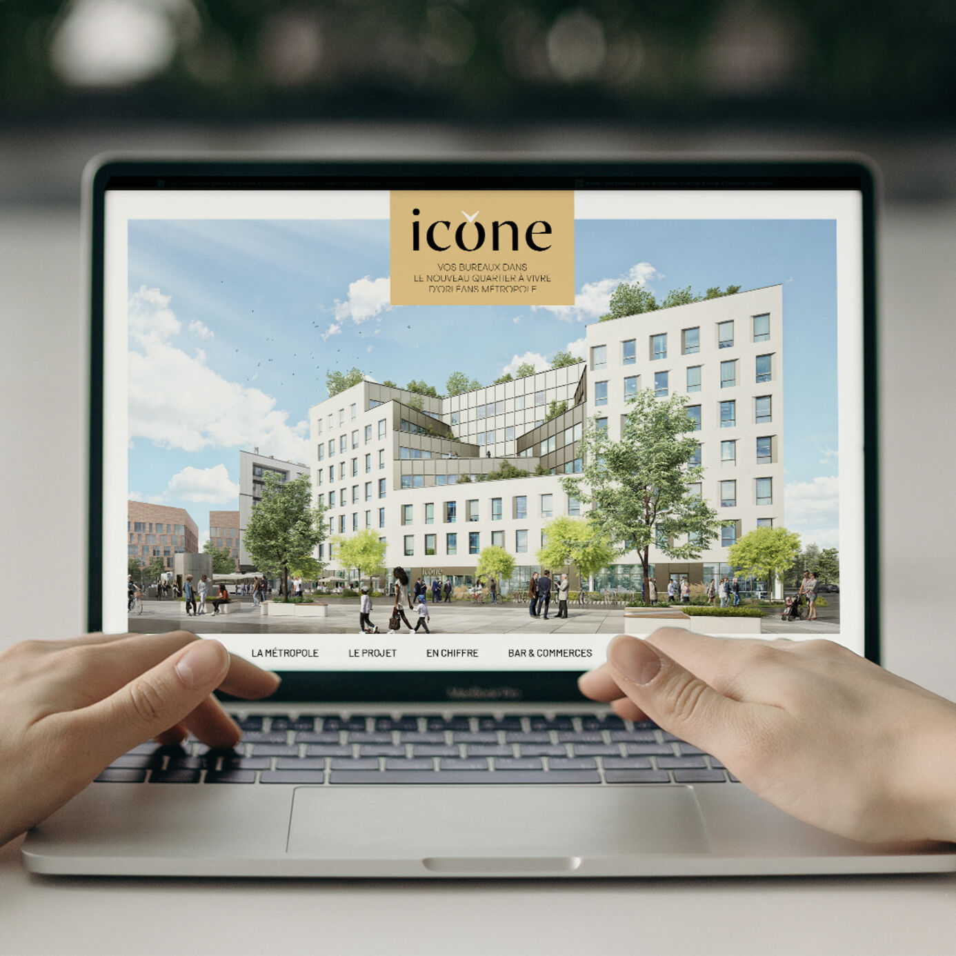 Icone - plaquette + site Internet