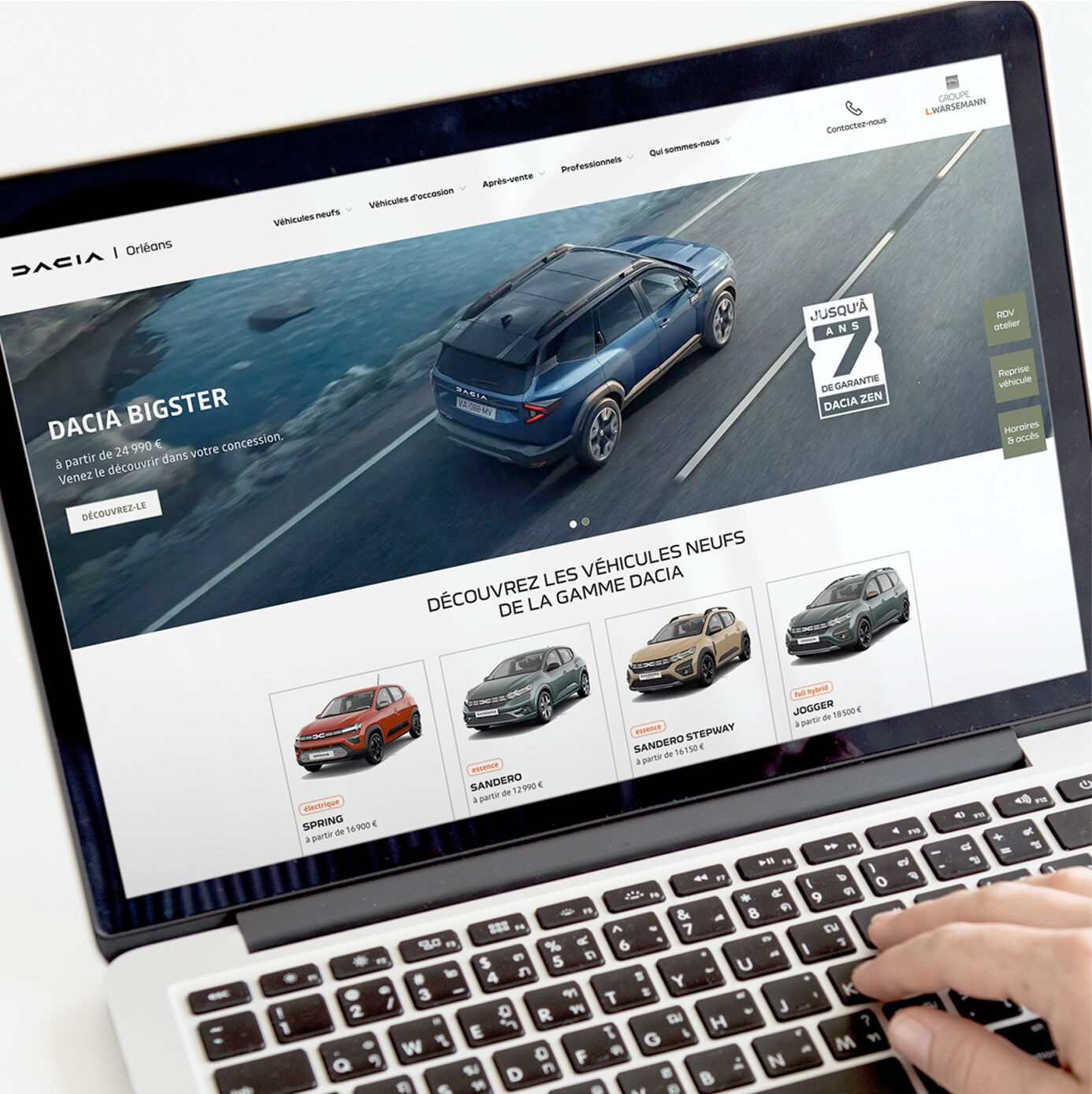 Accueil Dacia Orléans