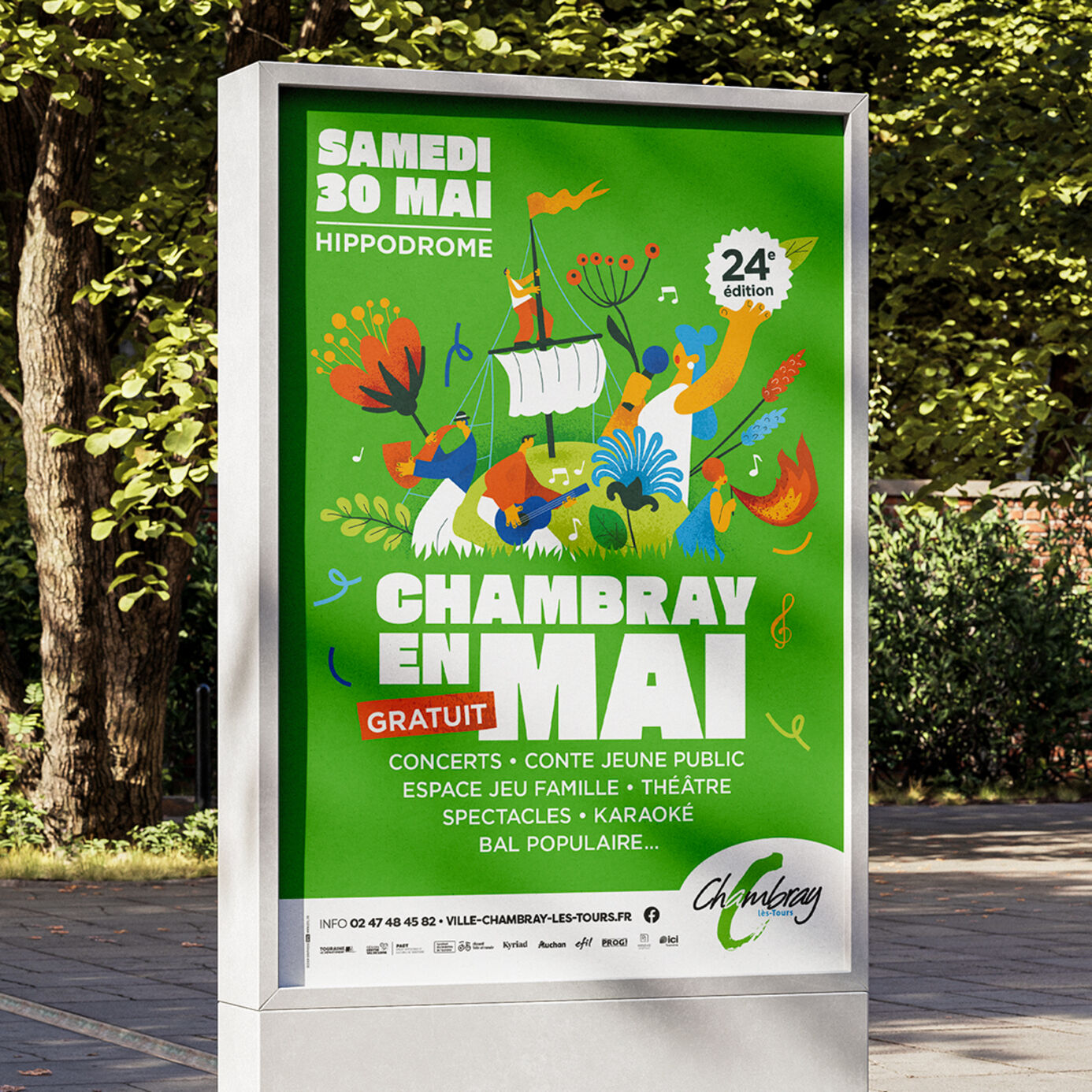 affiche chambray en mai 2026